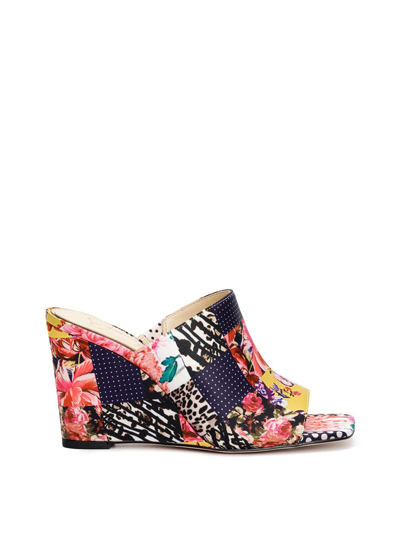 Women's Jessica Simpson Aishia Slides Multicolor | QRKDC-9740