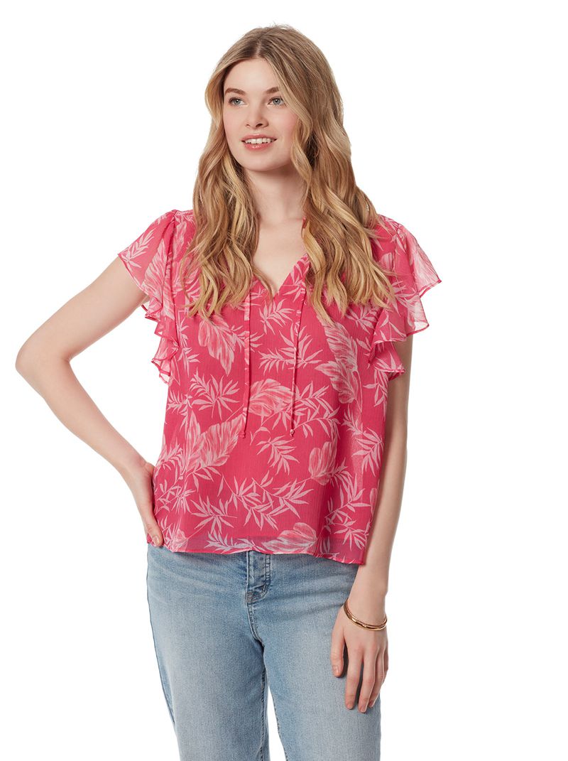 Women's Jessica Simpson Ala Tops Purple | FXHRT-6058