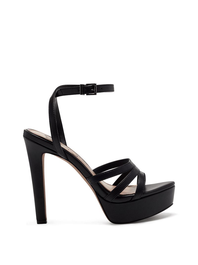 Women's Jessica Simpson Bal Platform Shoes Black | UFMQE-6974