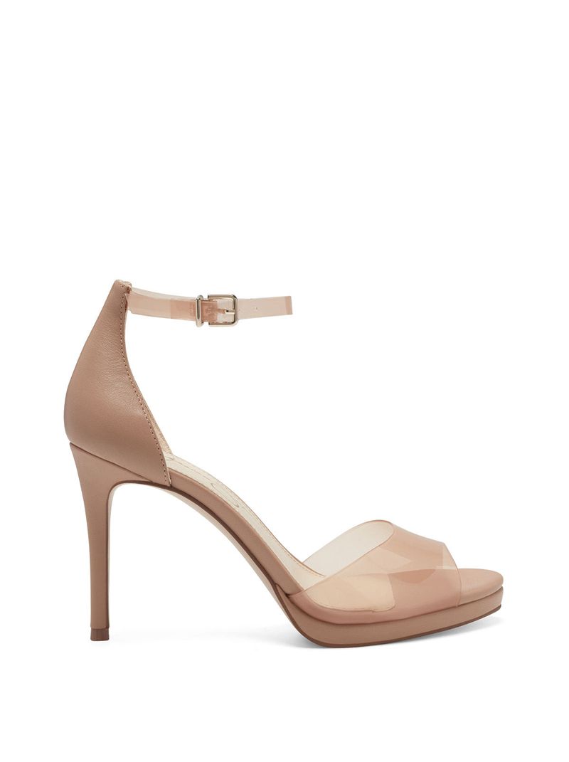 Women's Jessica Simpson Daisile Sandals Beige | ZCMJU-5928