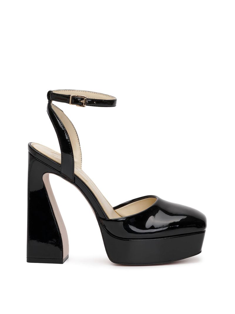 Women's Jessica Simpson Deirae Platform Shoes Black | MSGOF-4362