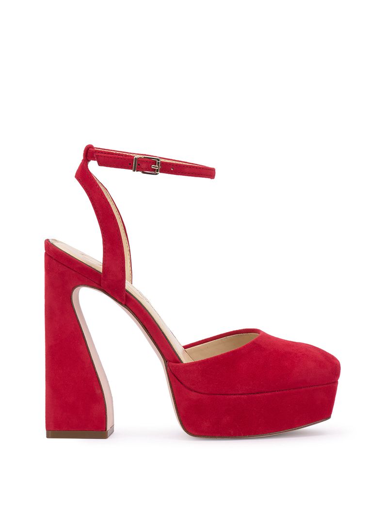 Women's Jessica Simpson Deirae Platform Shoes Red | XZMPL-3892