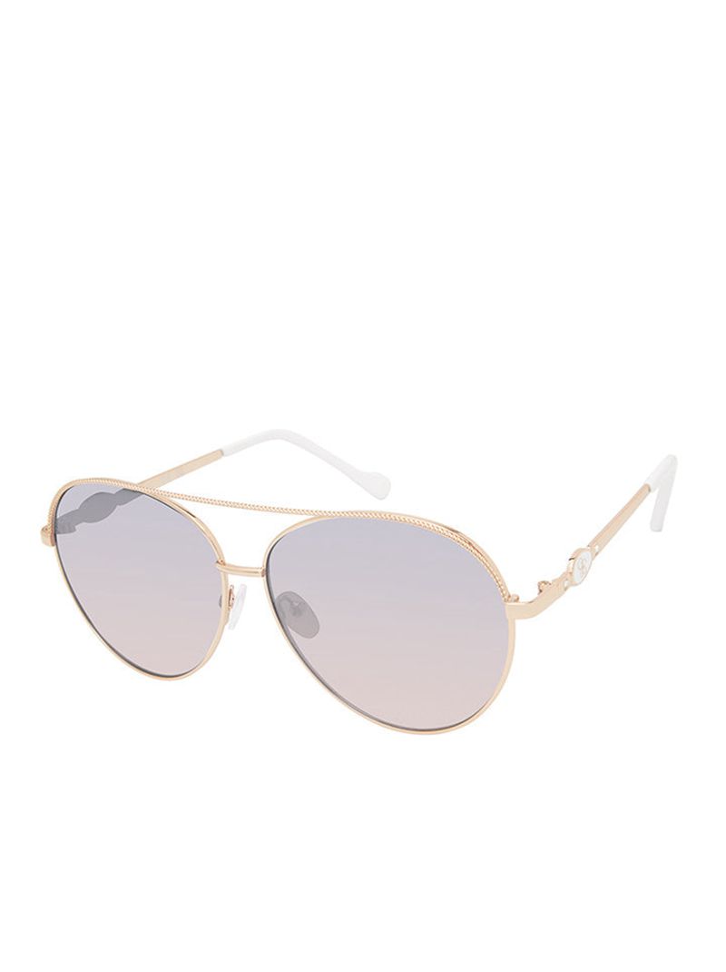 Women's Jessica Simpson Dist Sunglasses White | AVLBR-3168