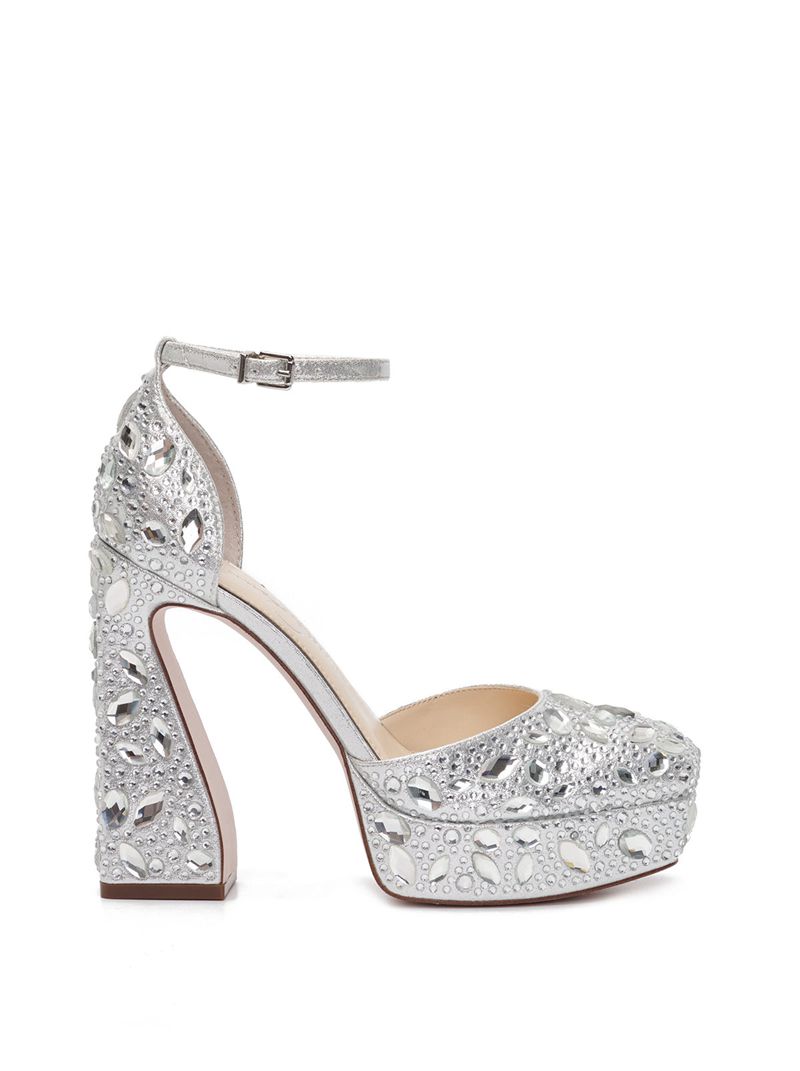 Women's Jessica Simpson Dreama Platform Shoes White | ALQIK-9436