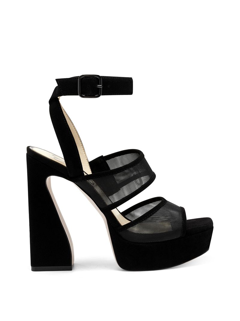 Women's Jessica Simpson Drixi Platform Shoes Black | QXZAC-2798