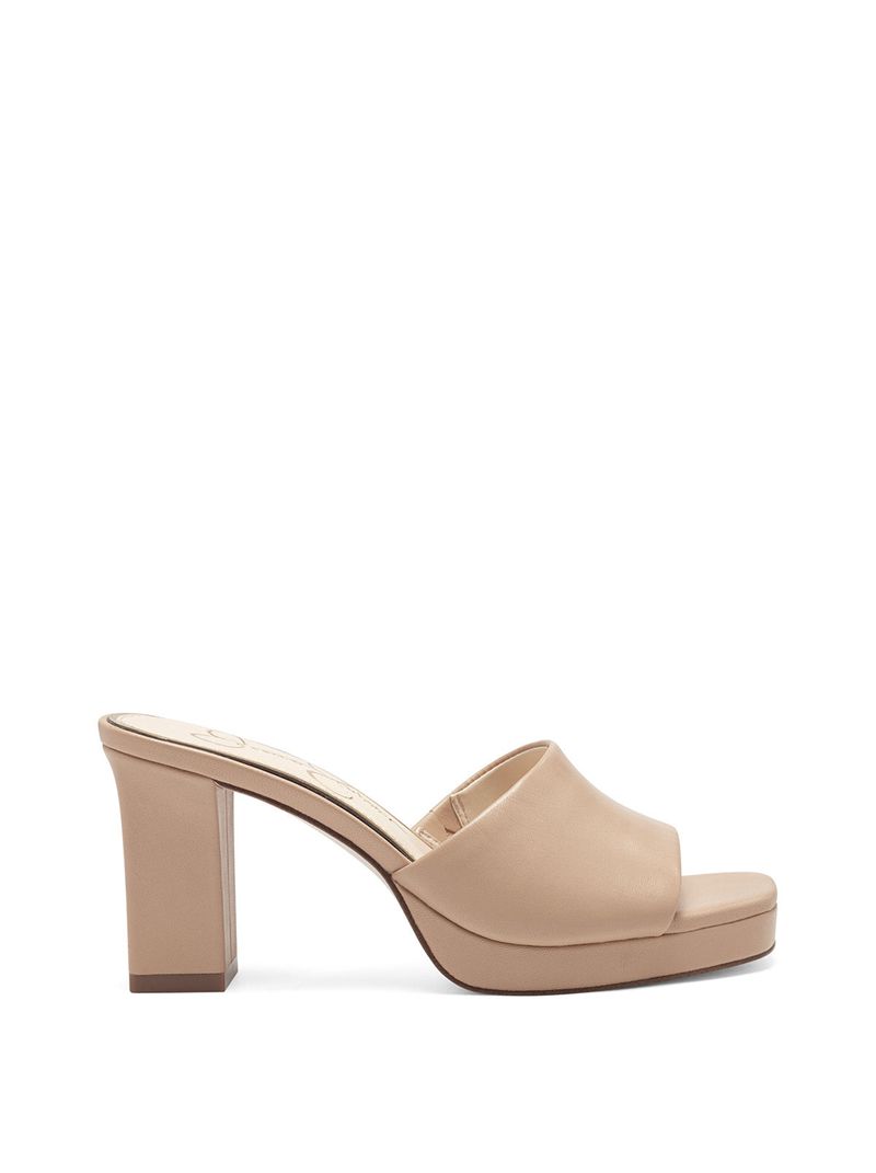 Women's Jessica Simpson Elyzza Slides Beige | WECAT-5968