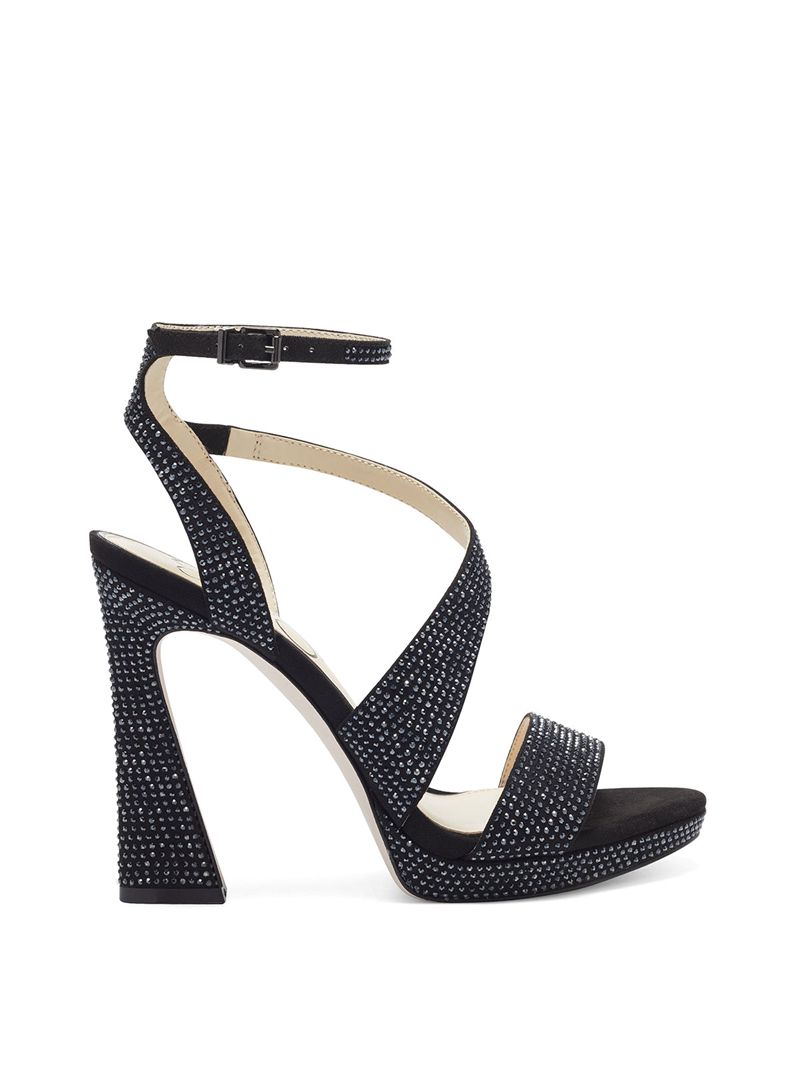 Women's Jessica Simpson Friso Sandals Black | ZVJOD-0148