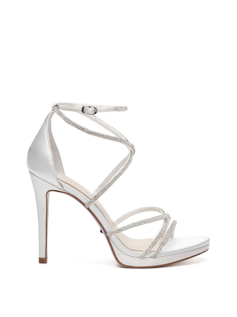 Women's Jessica Simpson Jaeya Platform Shoes White | CKGSQ-4917