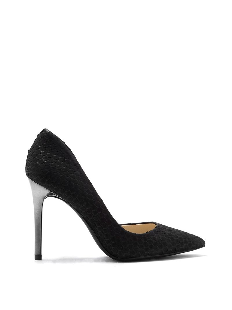 Women's Jessica Simpson Luc Pumps Black Snake | RNQHS-6792