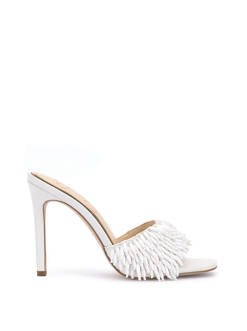 Women's Jessica Simpson Olya Sandals White | EJYKZ-1089