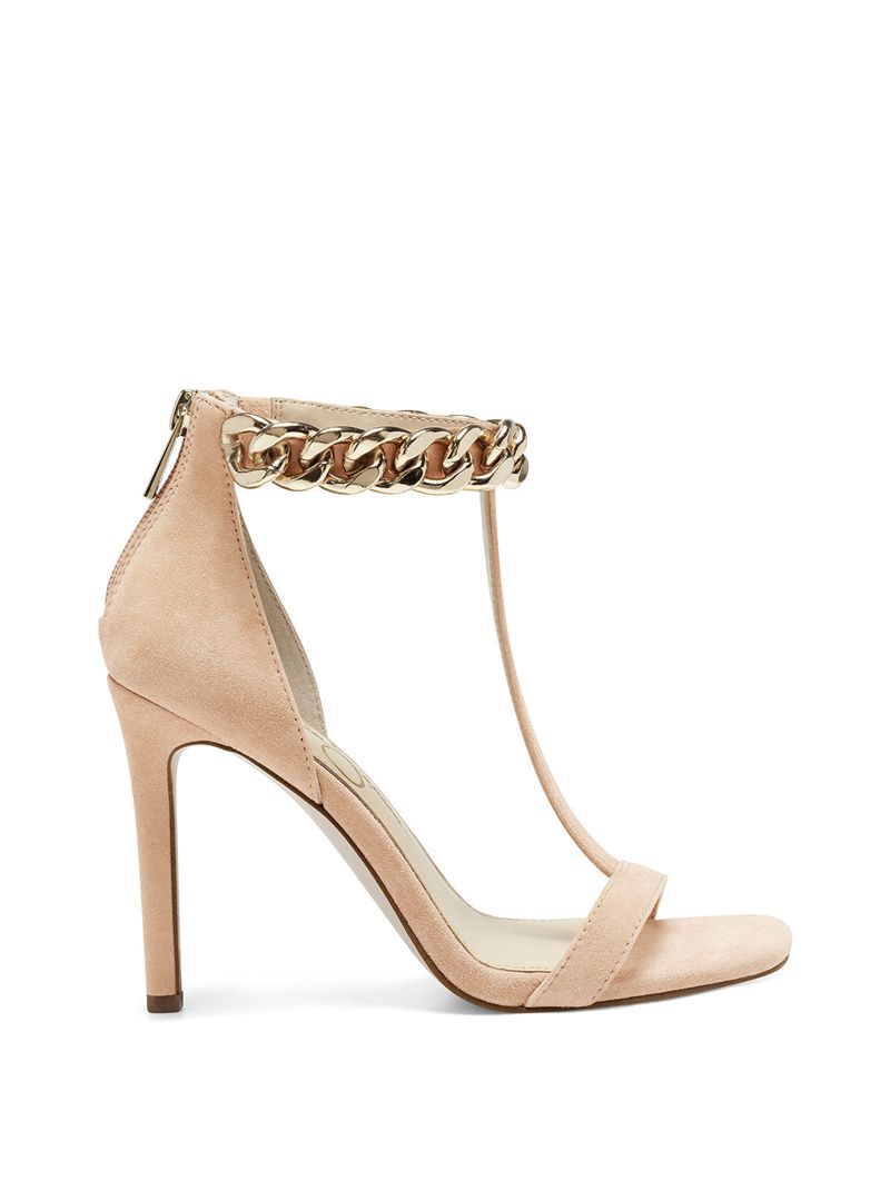 Women's Jessica Simpson Omesa Sandals Beige | IXPLZ-1432