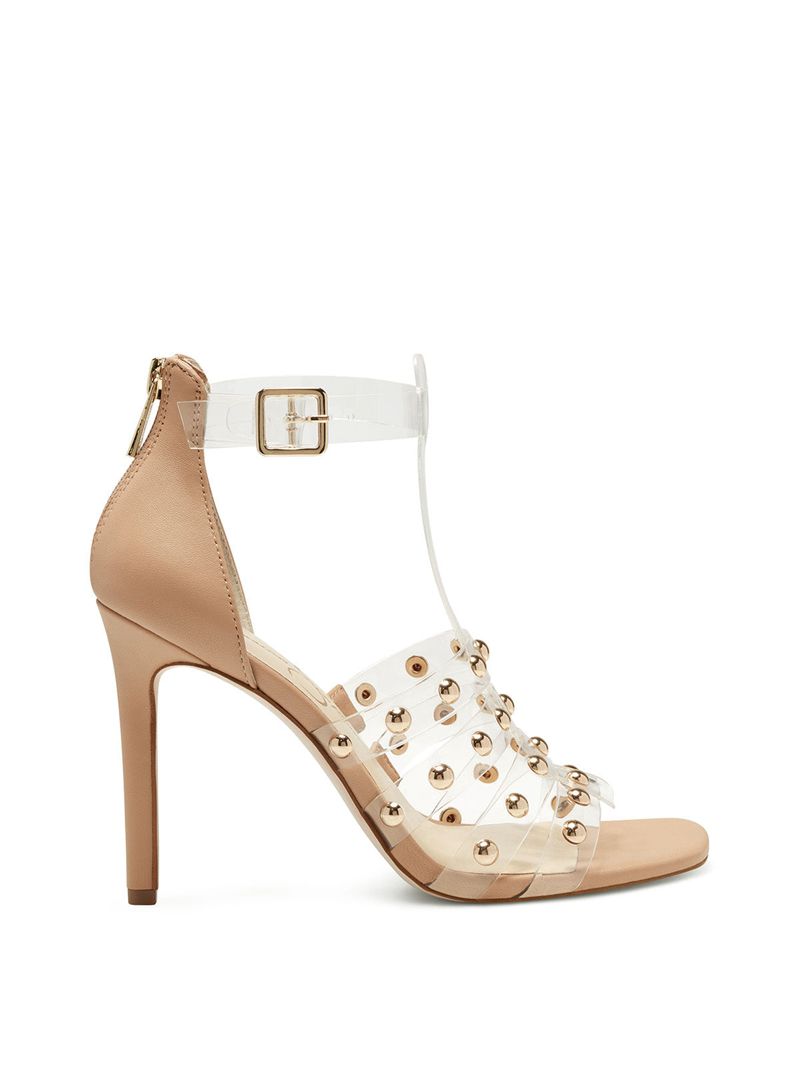 Women's Jessica Simpson Opr Sandals Transparent | NDVXG-4381