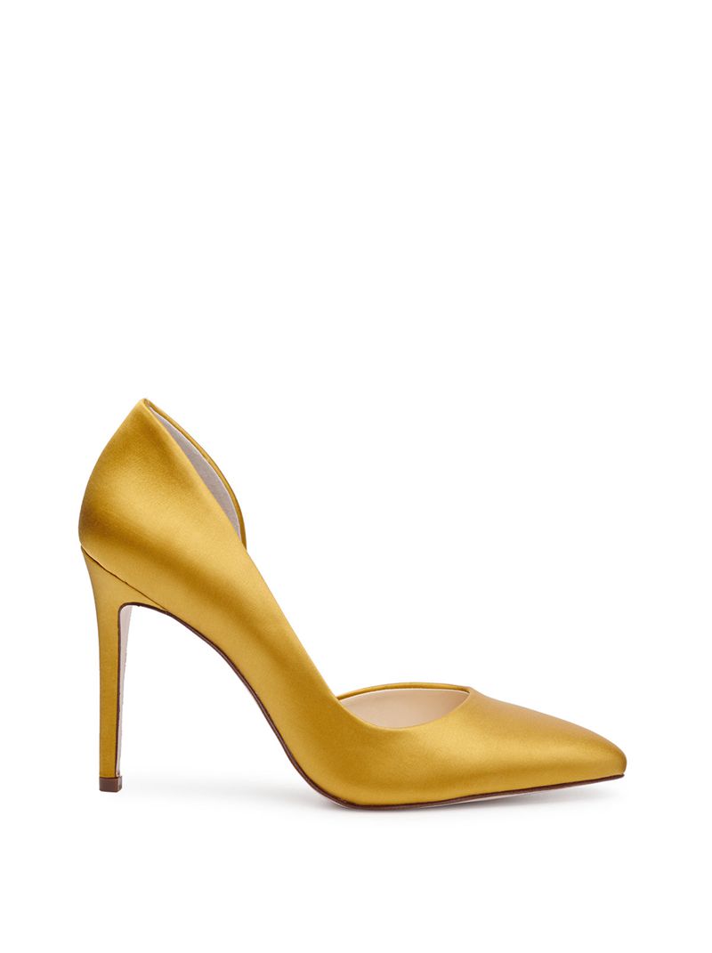 Women's Jessica Simpson Prizma D'Orsay Pumps Gold | TAIBJ-6791