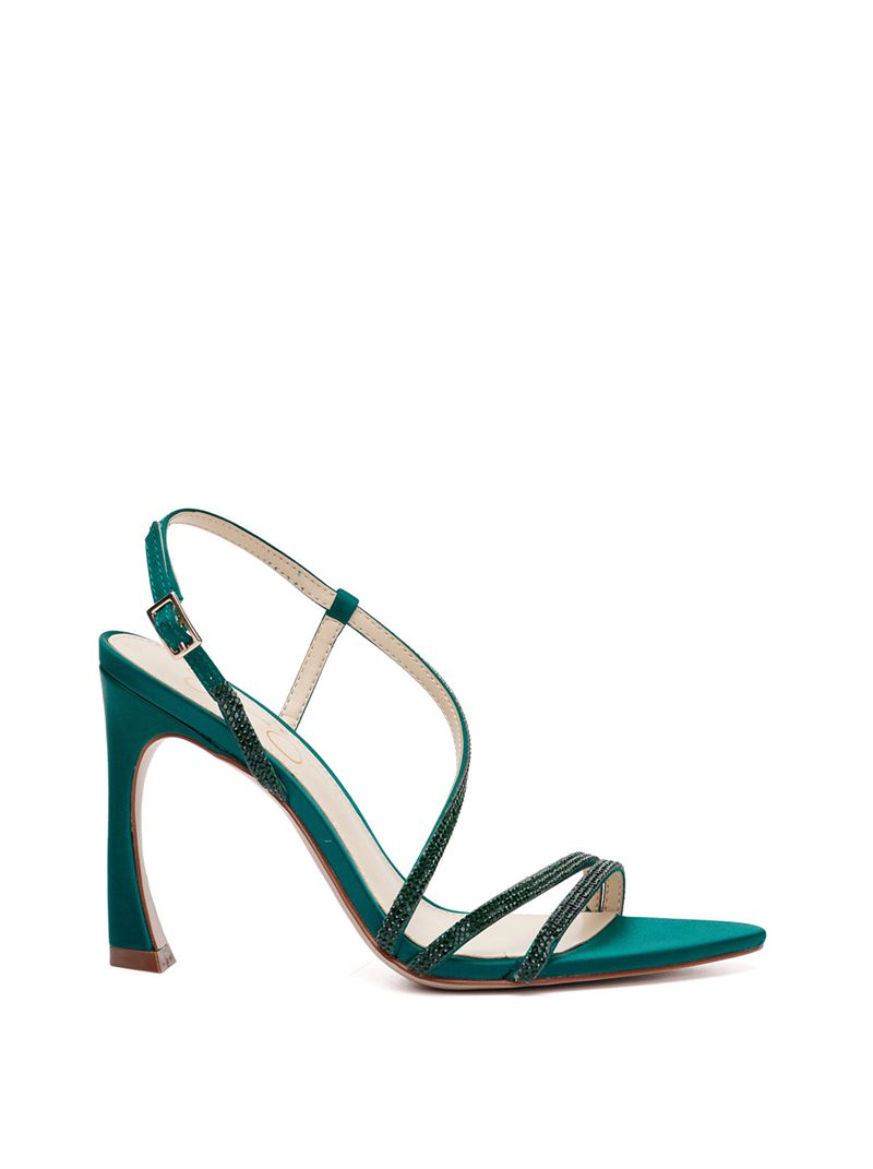 Women's Jessica Simpson Py Sandals Green | NZRUL-1987