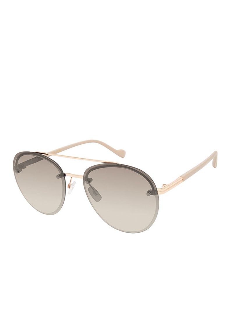 Women's Jessica Simpson Ref Sunglasses Gold Beige | PDGEB-3714