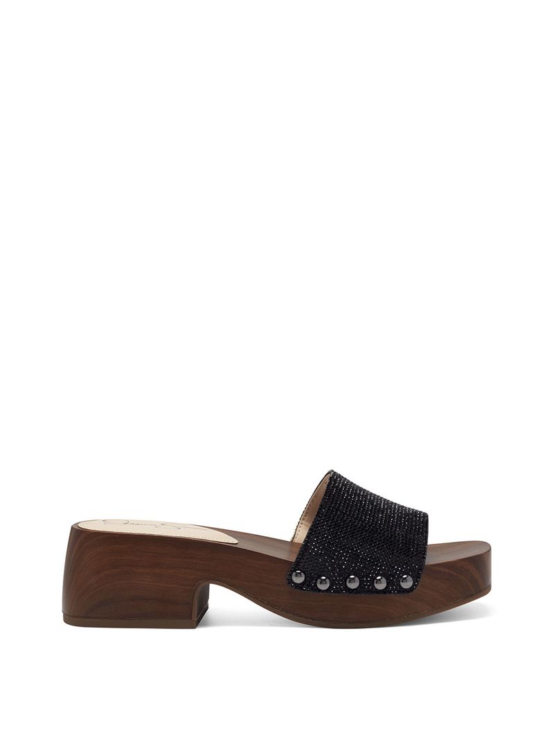 Women's Jessica Simpson Rexile Sandals Black | ALUPI-1490