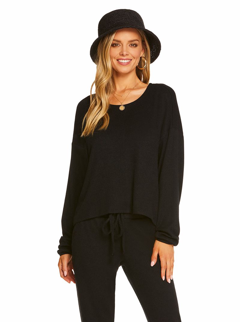 Women's Jessica Simpson Sage In Black Loungewear Black | SUCOL-9140