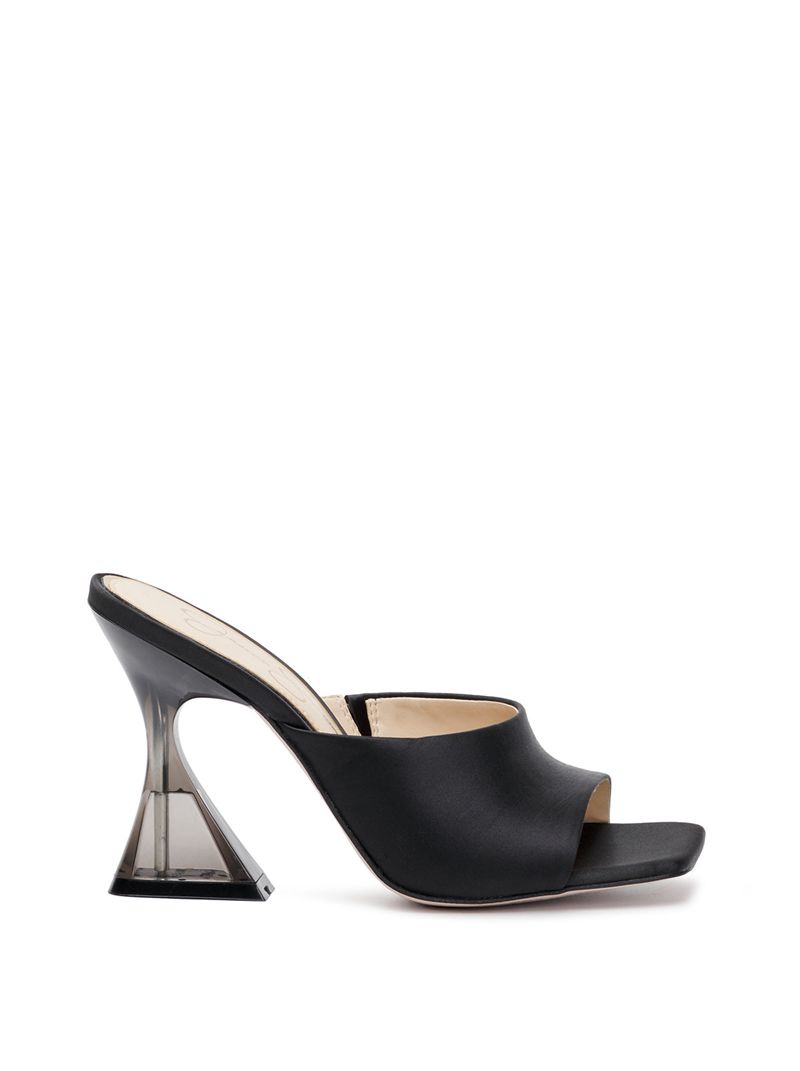 Women's Jessica Simpson Sanaa Slides Black | DFJIT-6782