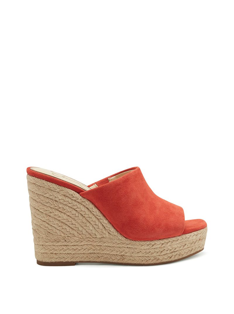 Women's Jessica Simpson Shantelle Platform Shoes Orange | VYPOT-0692