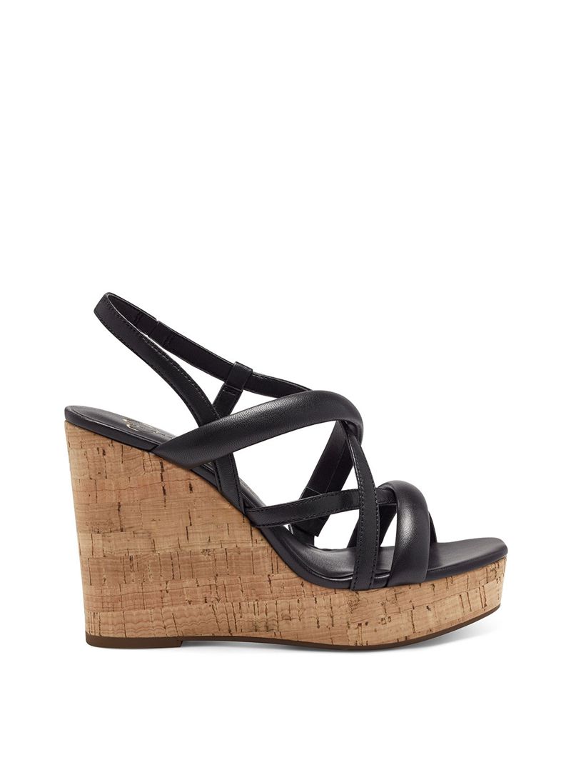 Women's Jessica Simpson Sim Wedges Black | PLCKQ-6215