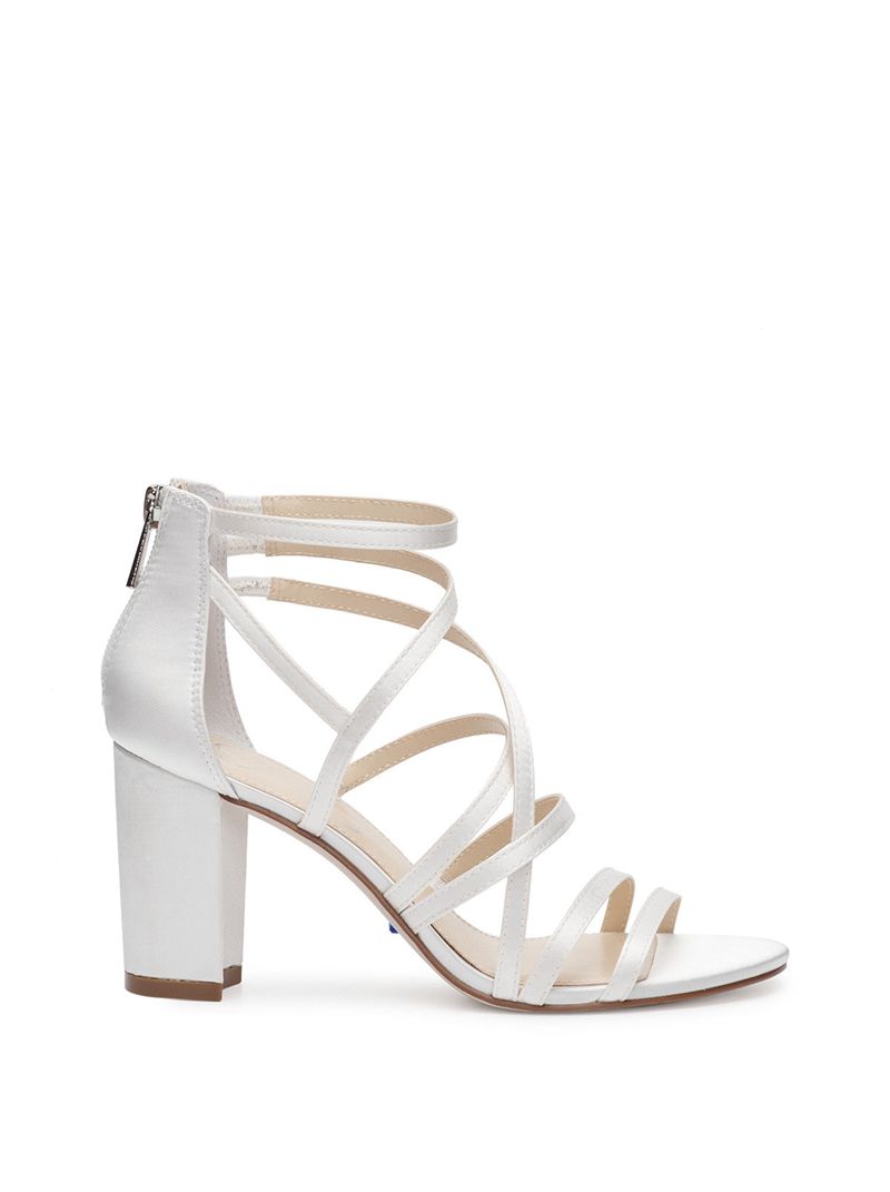 Women's Jessica Simpson Stassey Sandals White | KSOWL-9123