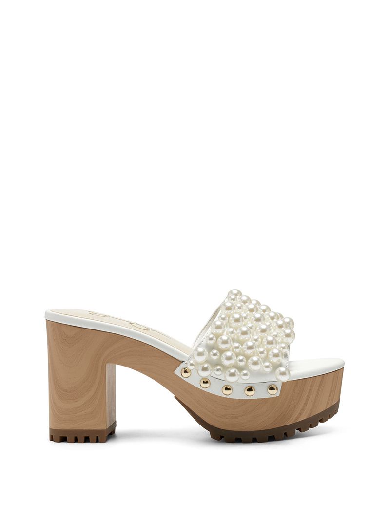 Women's Jessica Simpson Tel Platform Shoes White | ERQHV-8014