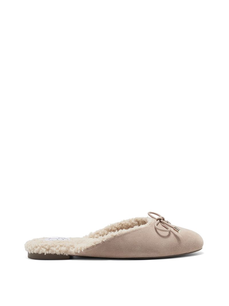 Women's Jessica Simpson Tracee Flat Shoes Beige | TSIAW-5326