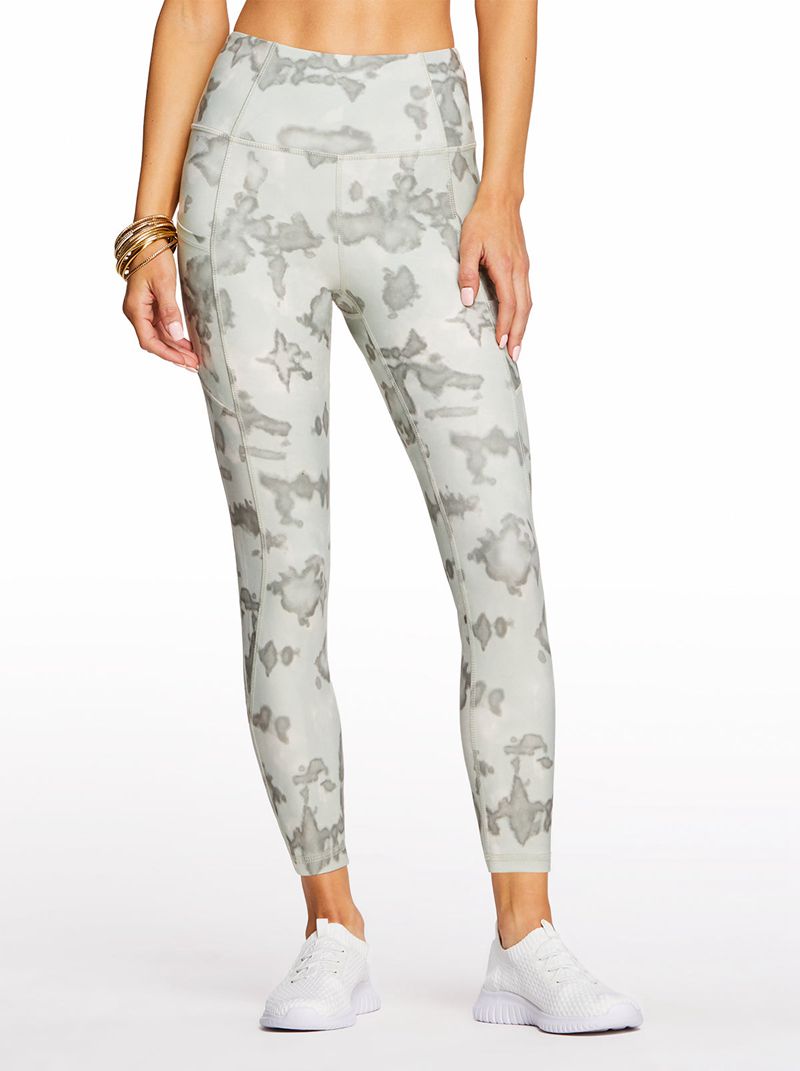 Women's Jessica Simpson Tummy Control Capris Grey | PVQEM-2713