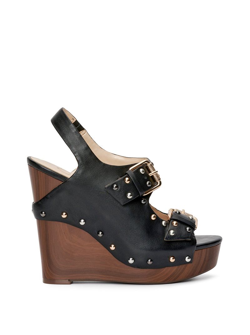 Women's Jessica Simpson Tym Platform Shoes Black | JNGAF-6108