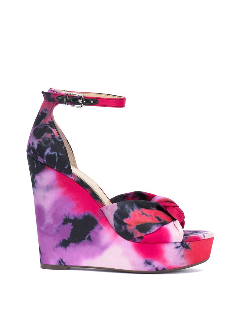 Women's Jessica Simpson Tyssie Platform Shoes Pink Purple / Multicolor | VYAFI-0759