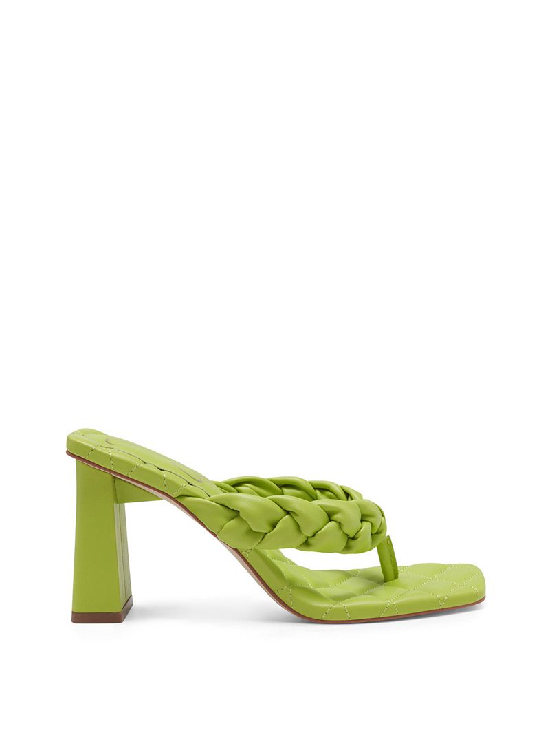 Women's Jessica Simpson Zaliye Thong Sandals Green | ETPZQ-6798