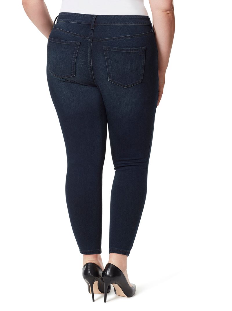 Women's Jessica Simpson Adored Ankle Sk Jeans Black | IQOEZ-3042