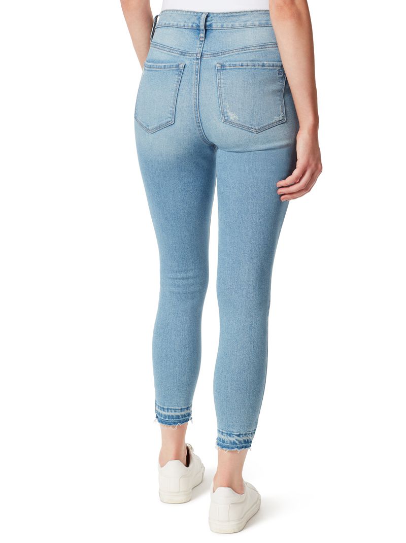 Women's Jessica Simpson Adored Ankle Sk Jeans Blue | LMFQH-0735