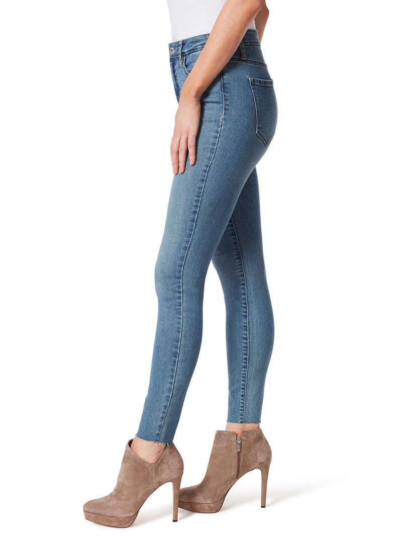 Women's Jessica Simpson Adored High Rise Sk Jeans Blue | DAJCU-3467