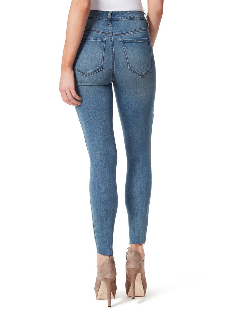 Women's Jessica Simpson Adored High Rise Sk Jeans Blue | DAJCU-3467