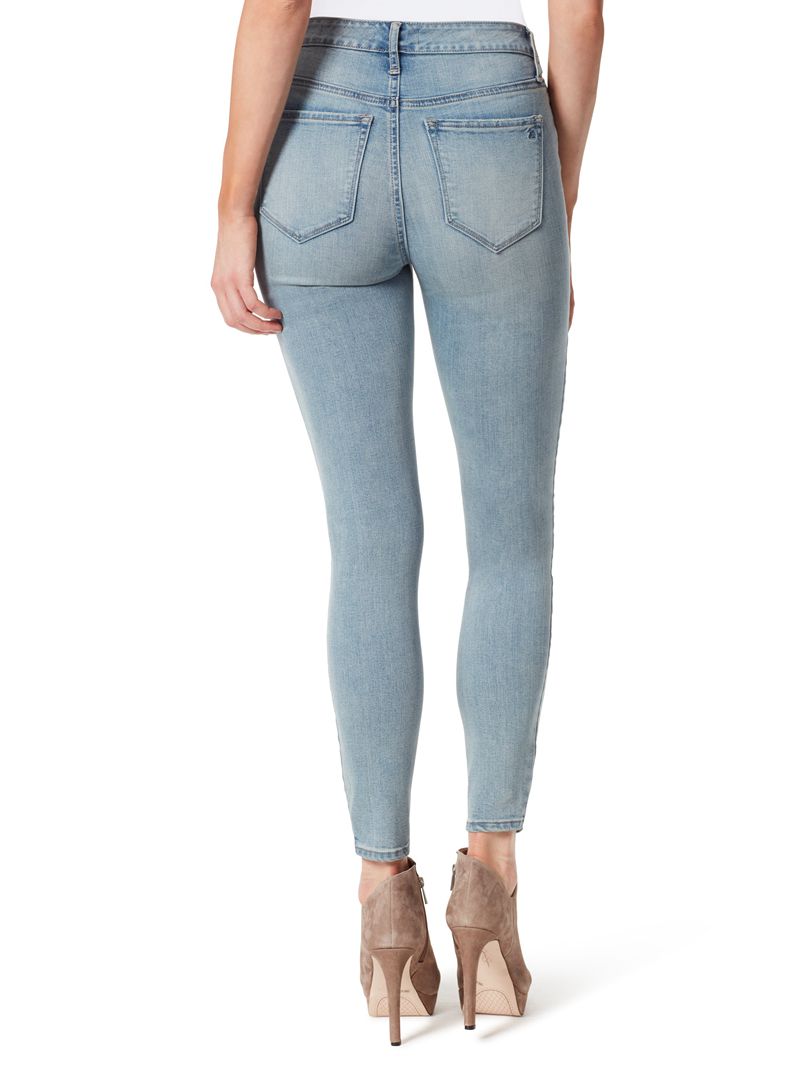 Women's Jessica Simpson Adored High Rise Sk Bottoms Blue | PLDNR-8032