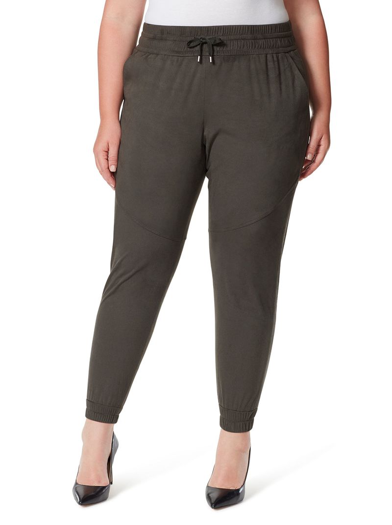 Women's Jessica Simpson Aida Soft Jogger Bottoms Brown | XFMLV-1042