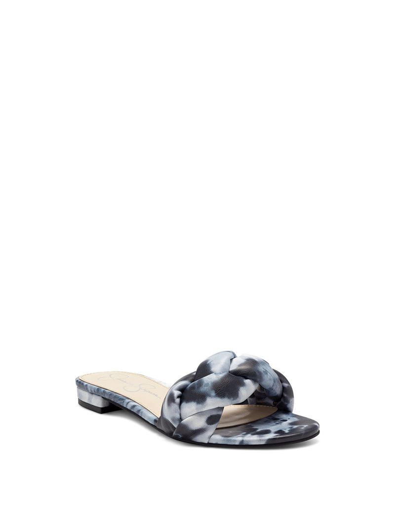 Women's Jessica Simpson Ammiye Slides Blue | NRQUD-7093