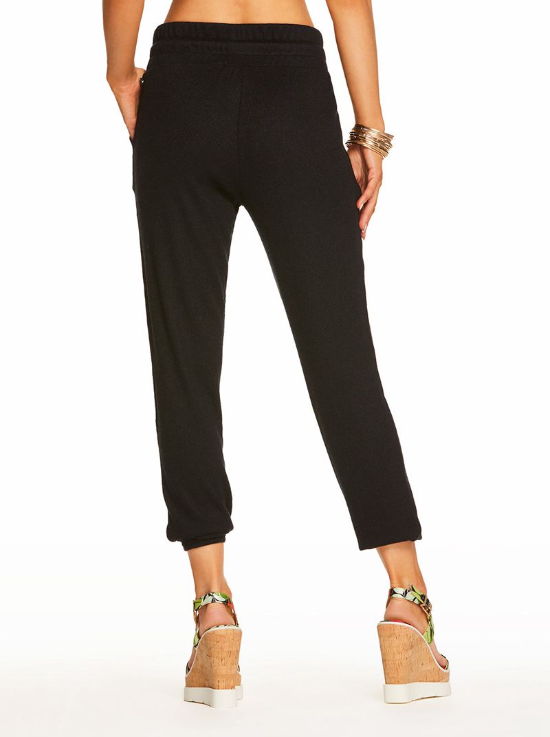 Women's Jessica Simpson Anabella Jogger Loungewear Black | LSDVH-1256