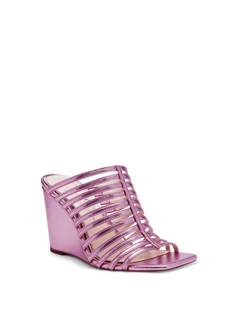 Women's Jessica Simpson Arriya Slides Pink | UHTNW-2645