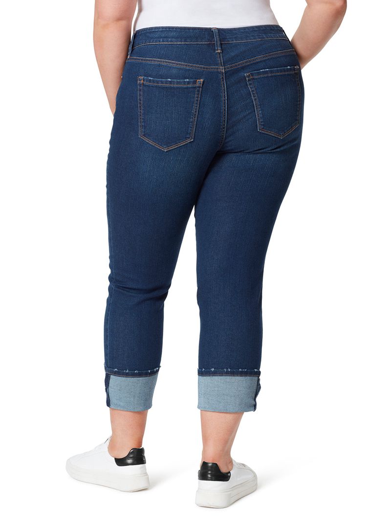 Women's Jessica Simpson Arrow Straight Ankle Jeans Blue | RKTBD-2839