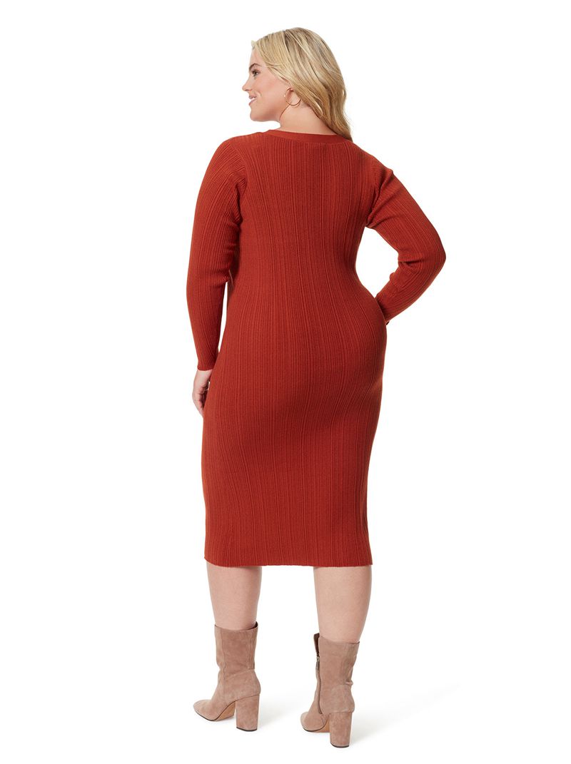 Women's Jessica Simpson Austyn Dress Red | OQBCN-3896