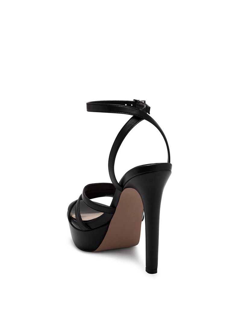 Women's Jessica Simpson Bal Platform Shoes Black | UFMQE-6974