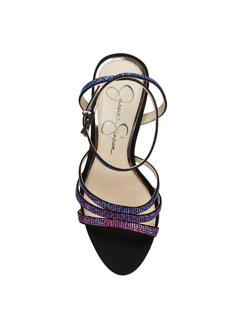 Women's Jessica Simpson Bal Sandals Purple | OZVGK-8125