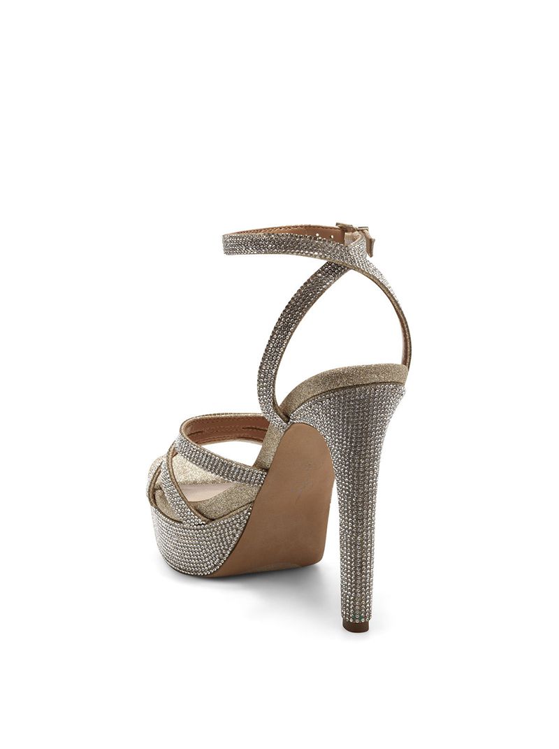 Women's Jessica Simpson Bal Sandals Silver | GCPSL-3701