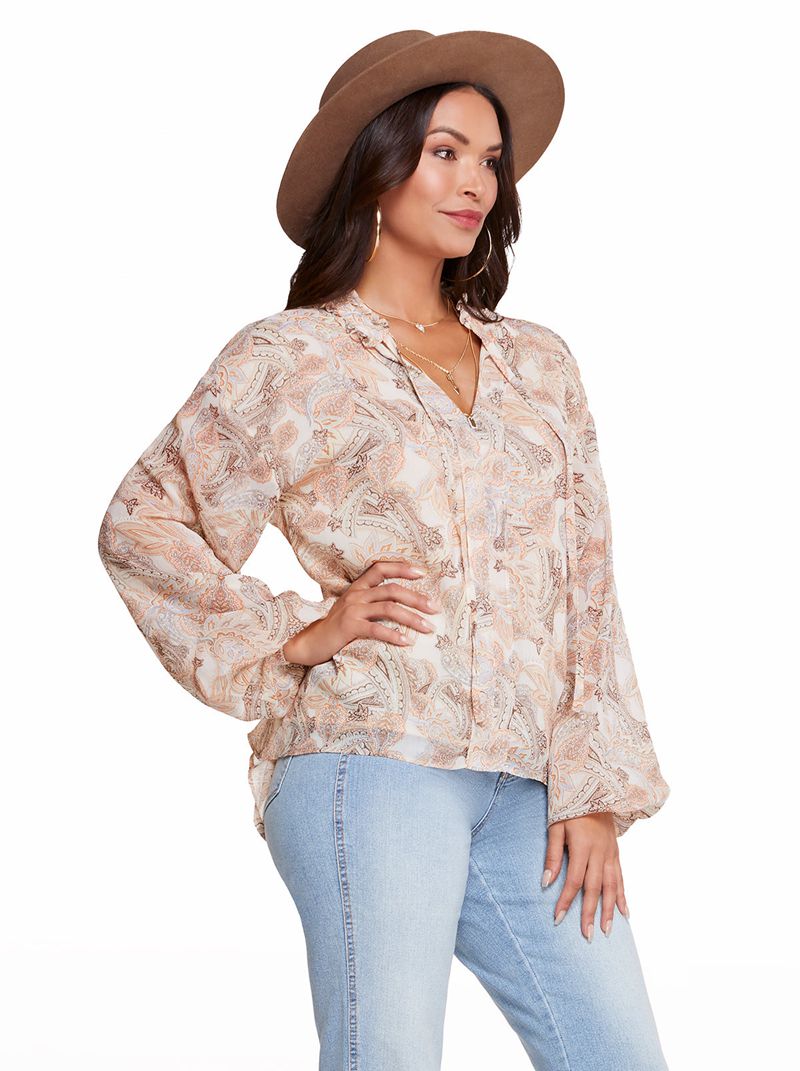 Women's Jessica Simpson Celeste Tops Multicolor | QOGBV-6721