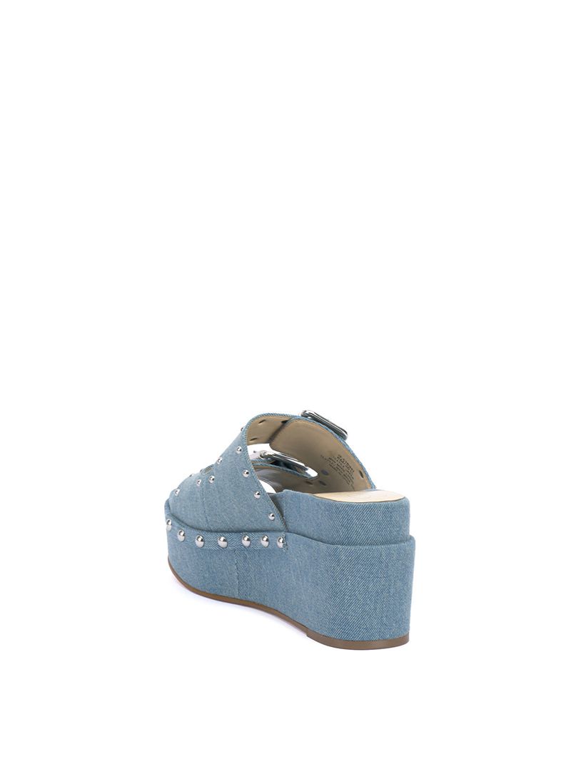 Women's Jessica Simpson Cyriss Platform Shoes Wash Blue | HEZMP-0467