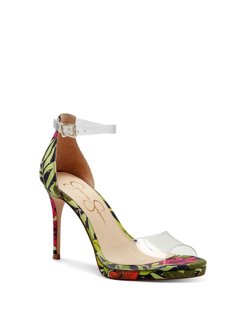 Women's Jessica Simpson Daisile Sandals Multicolor | YTUVL-0892