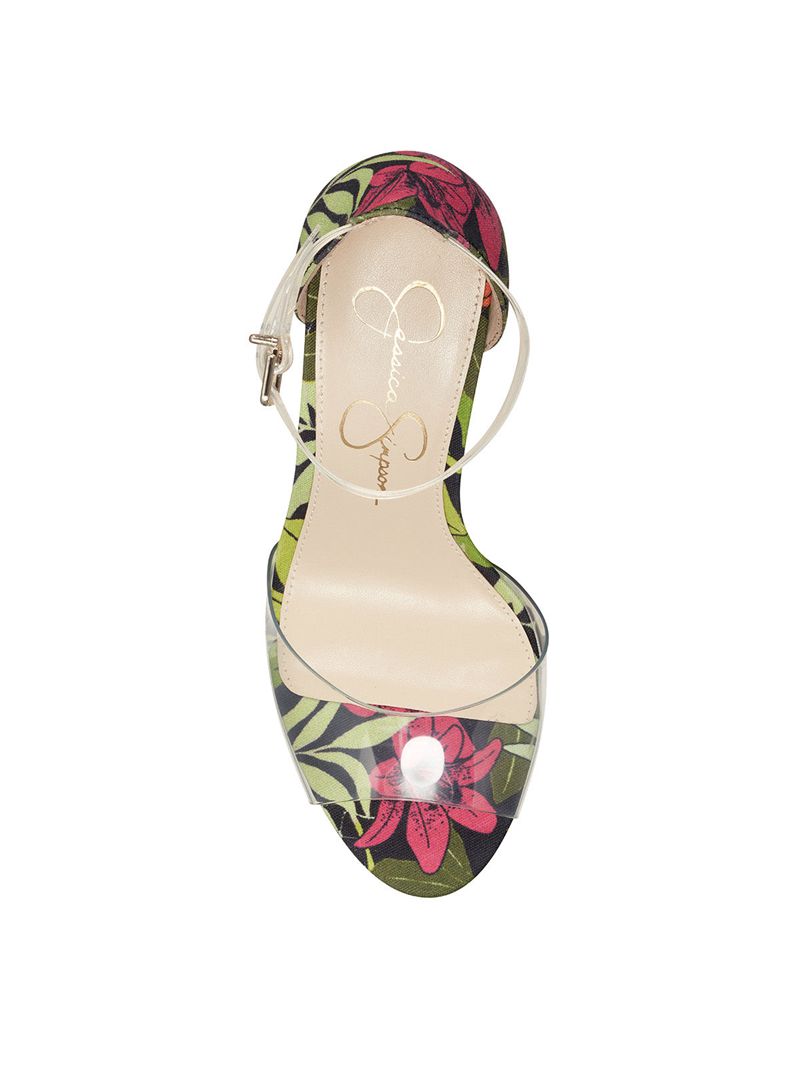 Women's Jessica Simpson Daisile Sandals Multicolor | YTUVL-0892