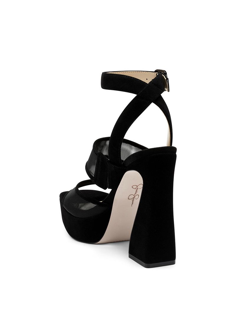 Women's Jessica Simpson Drixi Sandals Black | UFLNO-5187